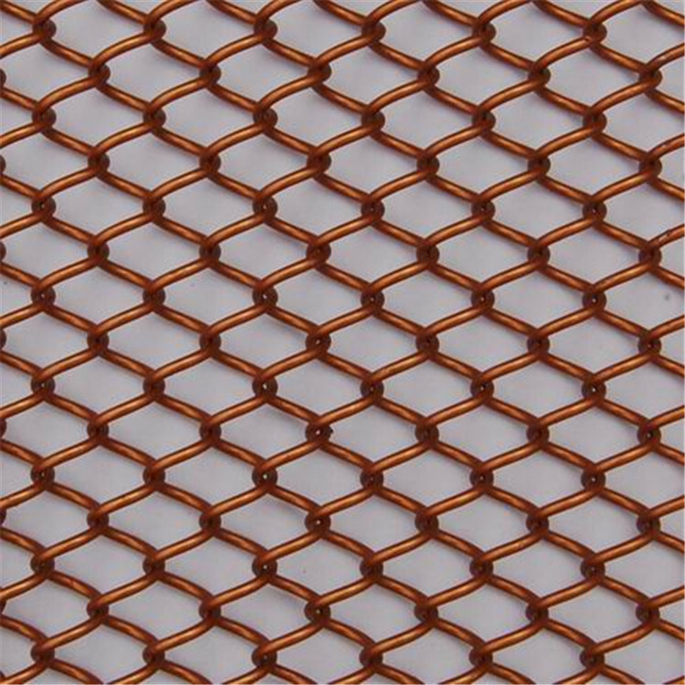 Aluminium pick-up net 1.2 mm wiring, 08-hole metal decorating net.