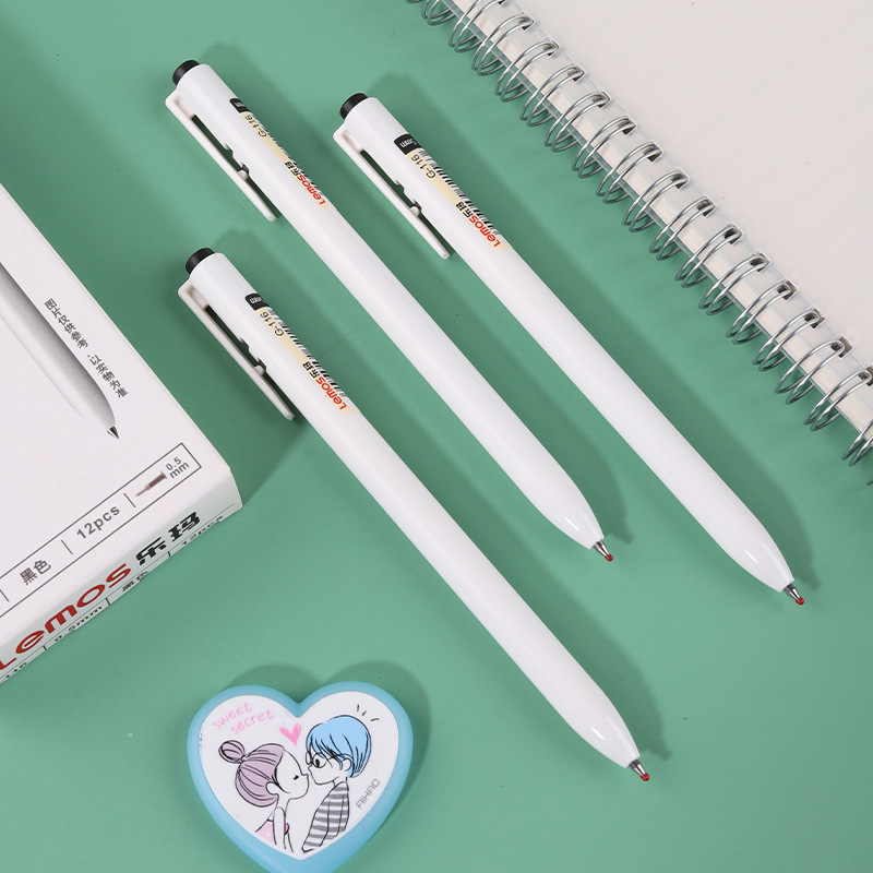 The new schematic is based on a neutral pen of 0.5 mm milk and white commercial sex logo student office stationery.