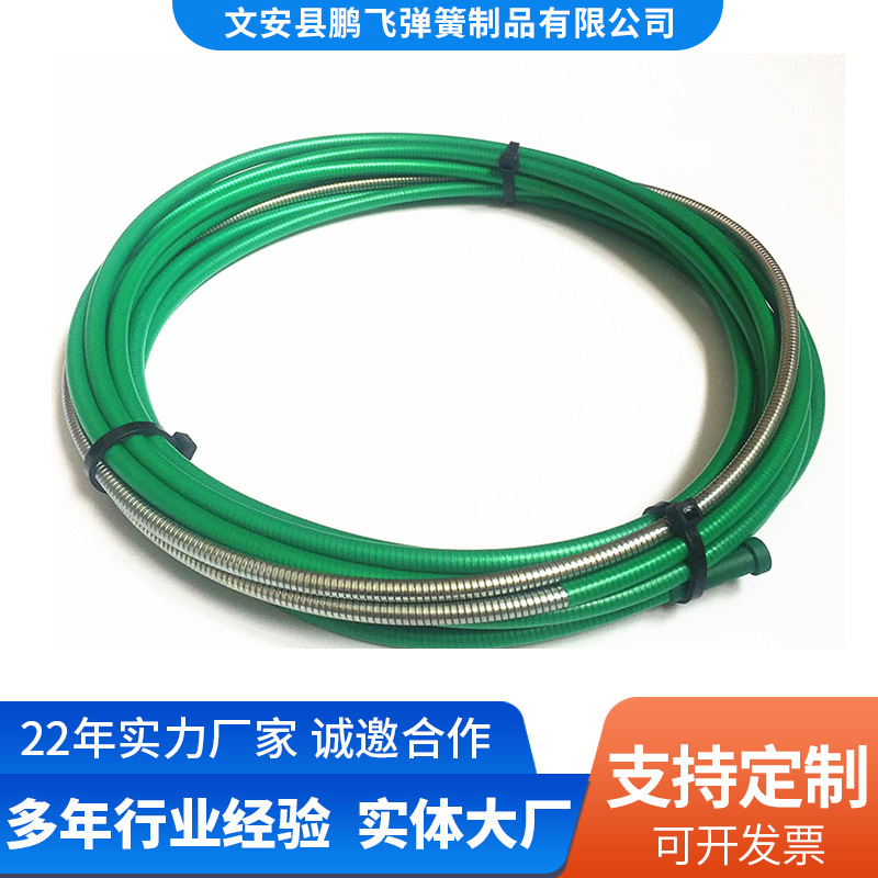 The plant's straight-off flat-wire line for silk hoses of 3m 5m 8m 50m.