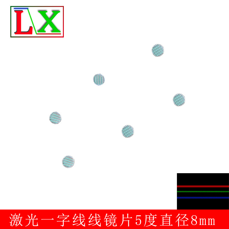 A laser-one-word lens 5-degree laser model for a lens horizontal locator lens