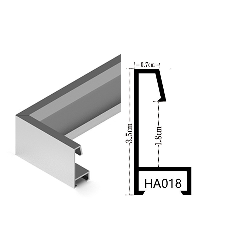 Aluminium alloy frame assembly train ideal city integration wall factory direct metal frame aluminium alloy frame