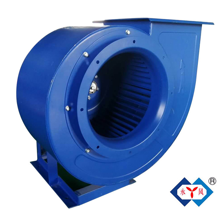 Ventilator for the exhausting of the gas in the kitchen exhaust and pyrotechnic plant