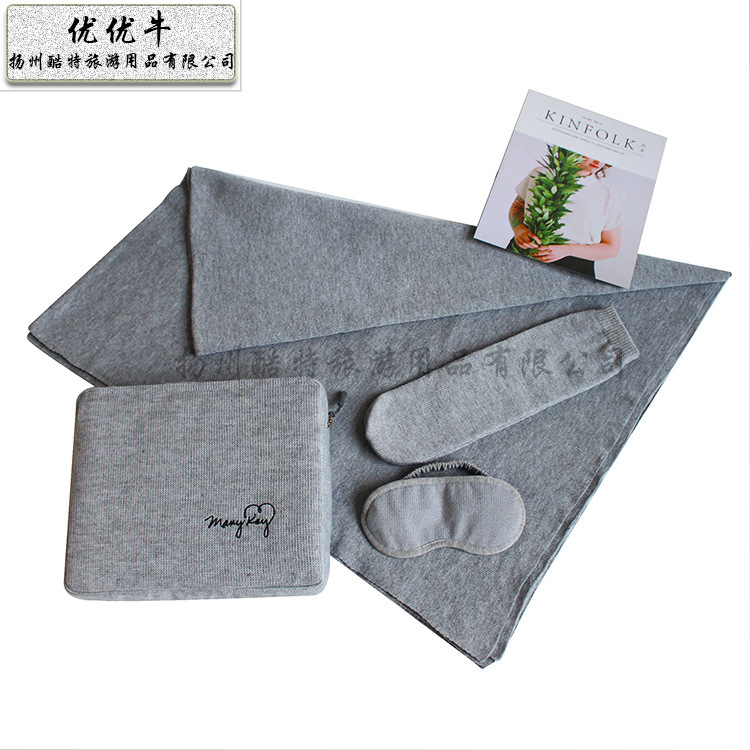 [Property Hot Sold] Knitted wool blankets, air blankets, travel blankets, knitted shawl, air conditioner blankets