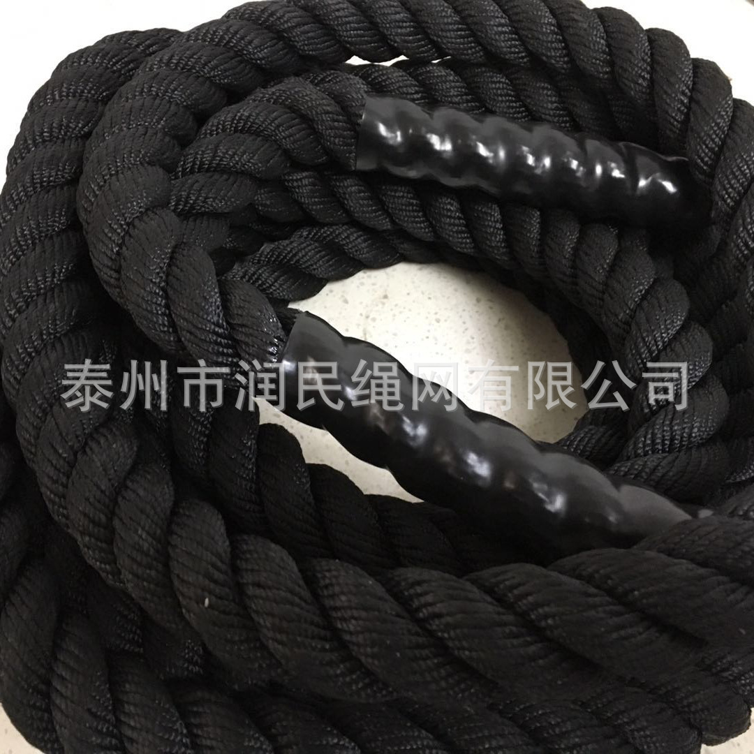 Battlelines, UFC physical training ropes, gym-specific training ropes, scrubbing muscles, swinging ropes.