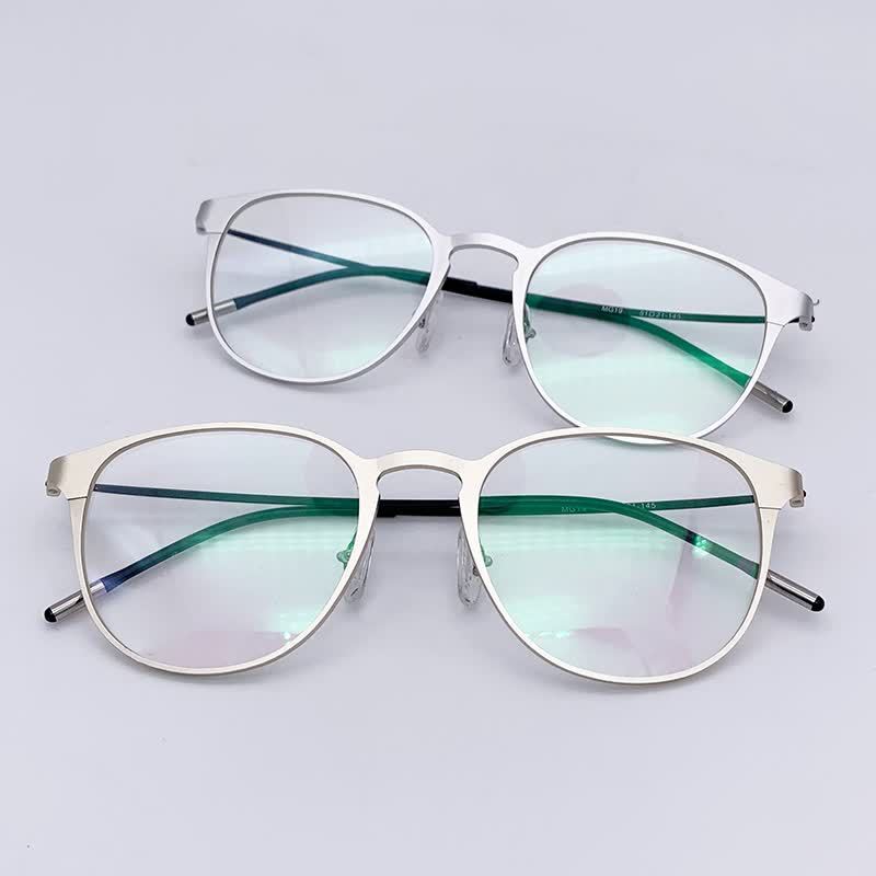 The factory custom-made glasses for the sunglasses, the old mirror panorama lens, the full frame of titanium magnesium metal, the frameless fashion frame