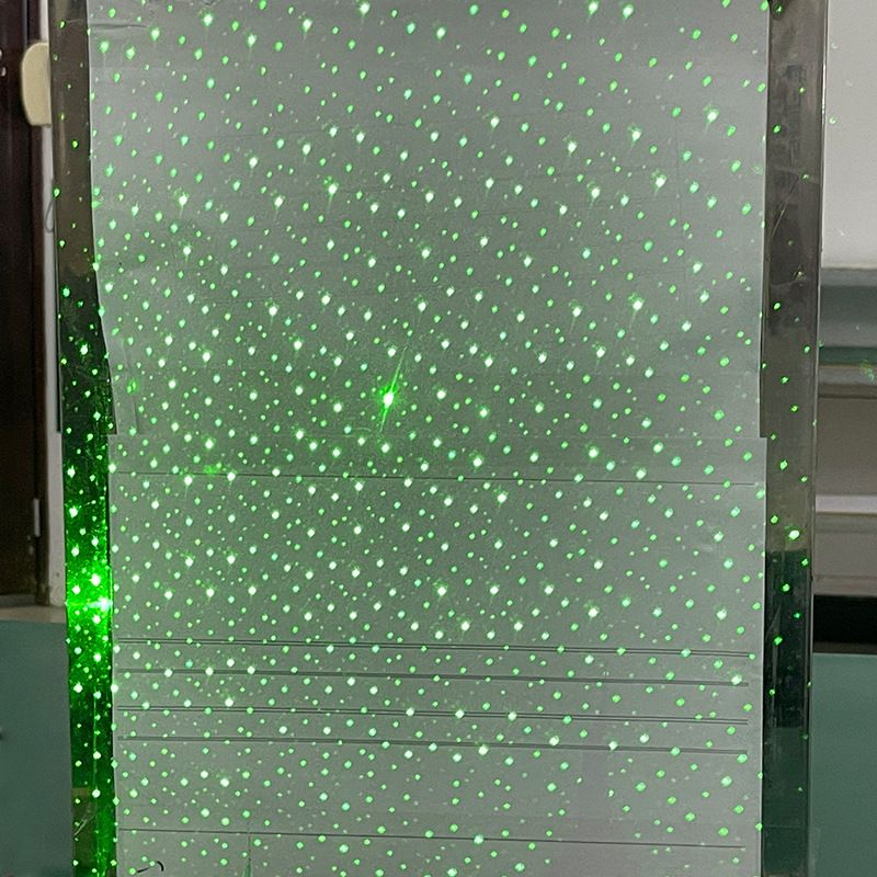 10x10mm full of star G200 optical laser lenses available for intensive evacuation of light