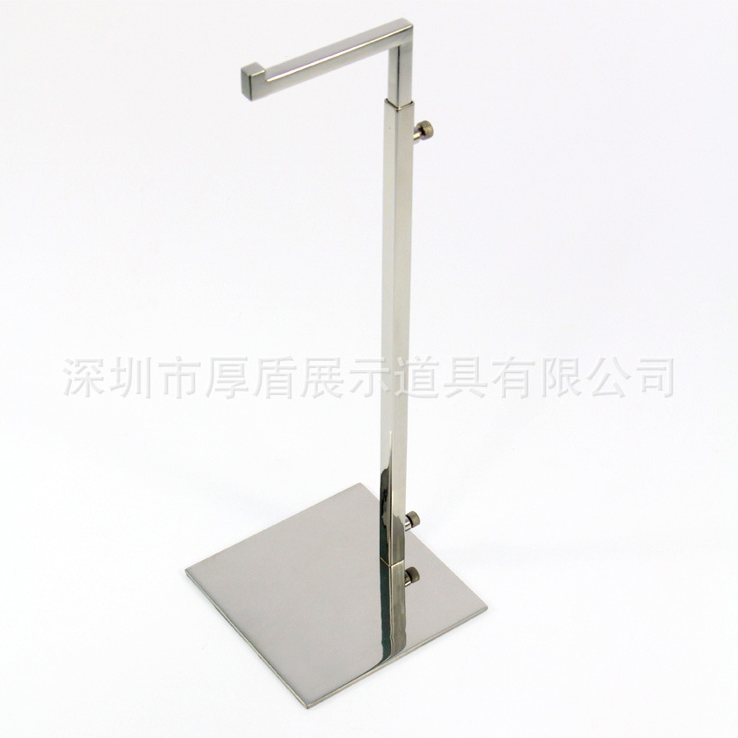 Direct sale of stainless steel metal pack display displays displaying custom mall landing-down hangers