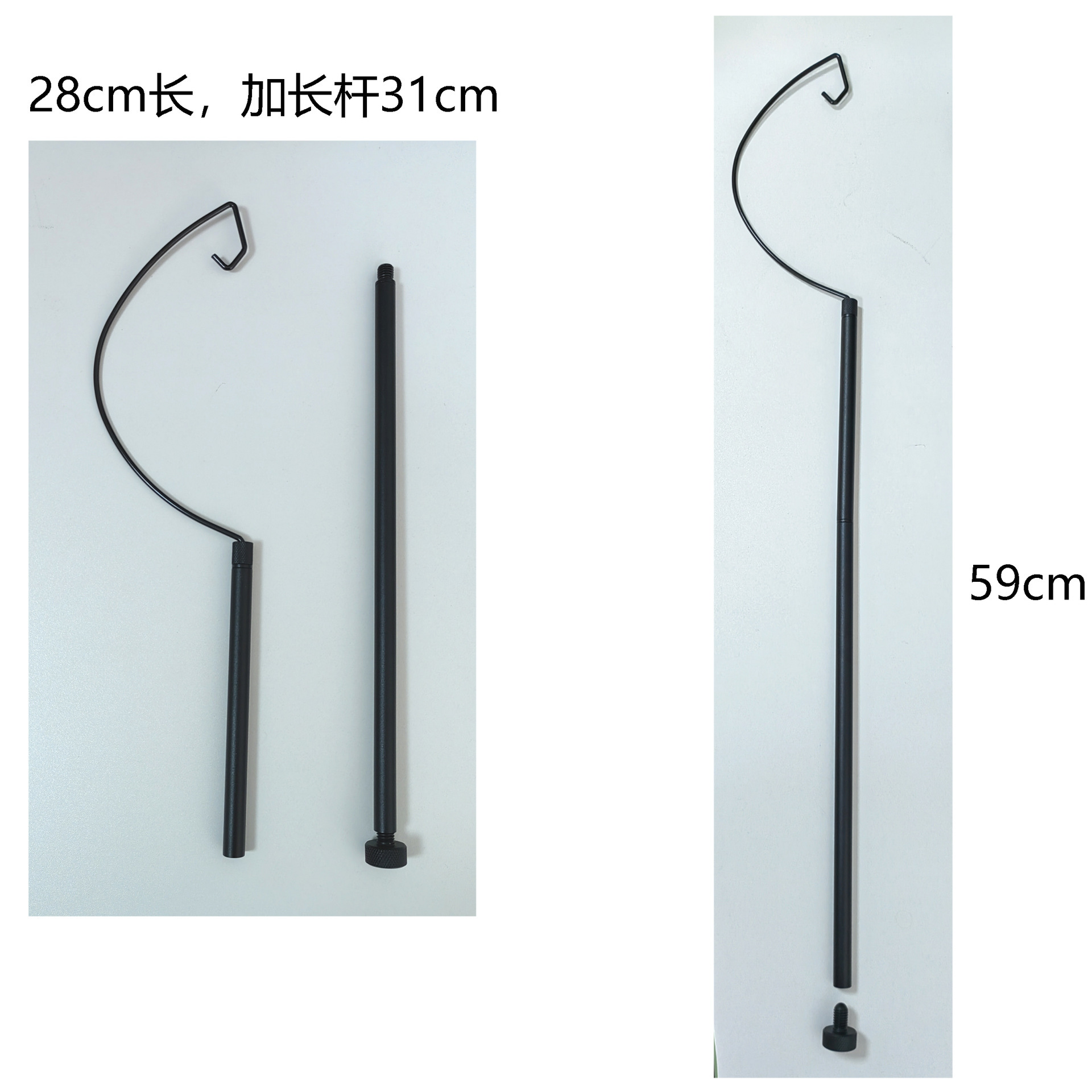 Aluminium alloy lighting poles for IGT desktop parts for camp camping plants