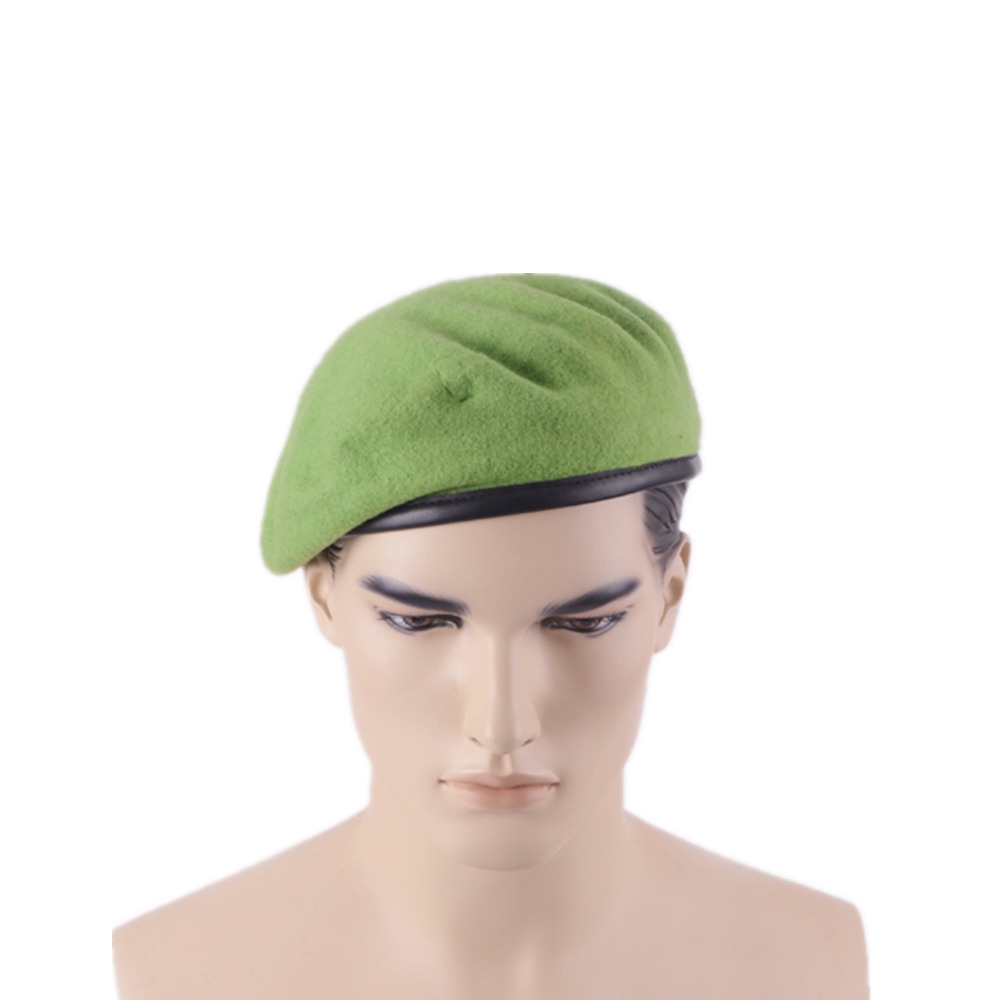 High-quality wool, export of U.S. military berets, training of berets, student training of berets.