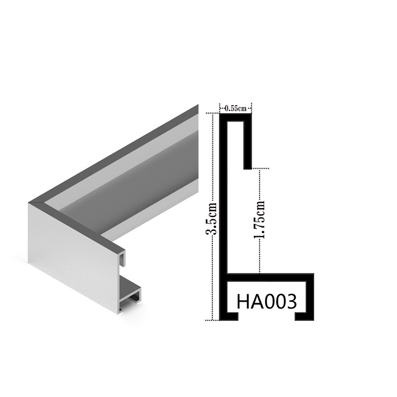 An inch frame artist's direct supply of crystal porcelain aluminum alloy lines can cut down the narrow frame of the delivery metal.