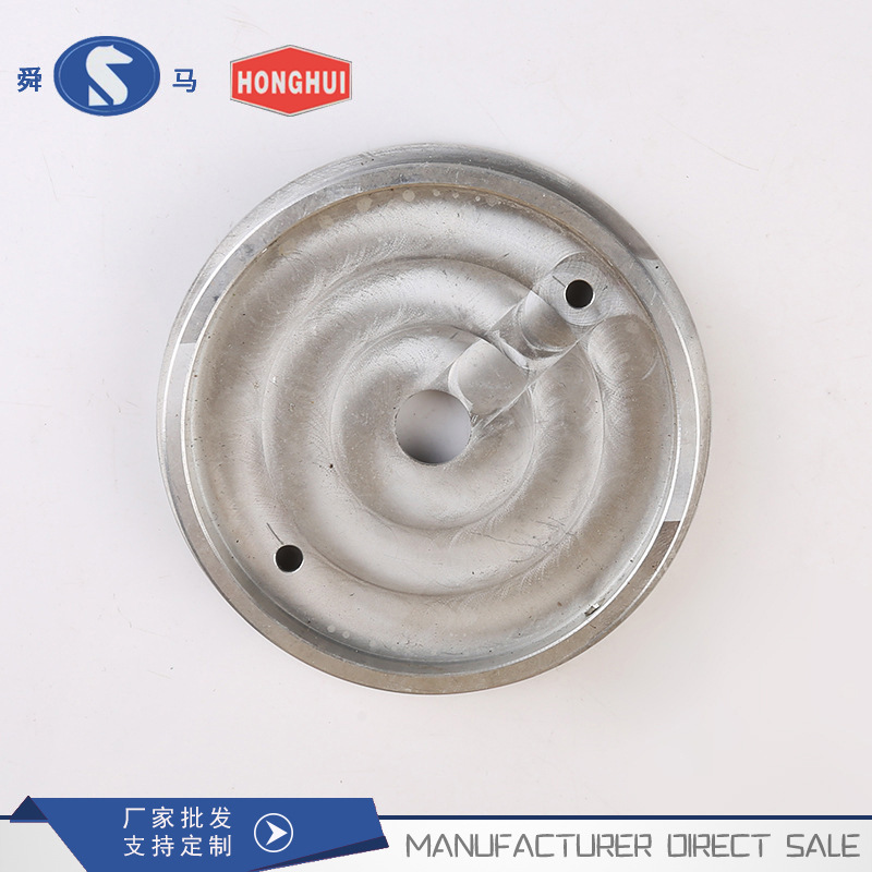 Aluminum alloy vehicle parts, machine parts for lamps.