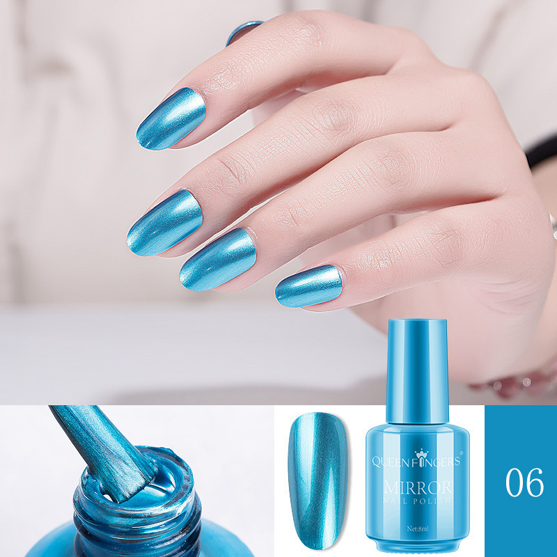 "Fellow lens nail polish, 8ml12 colours for quick dry and long-duration colour."