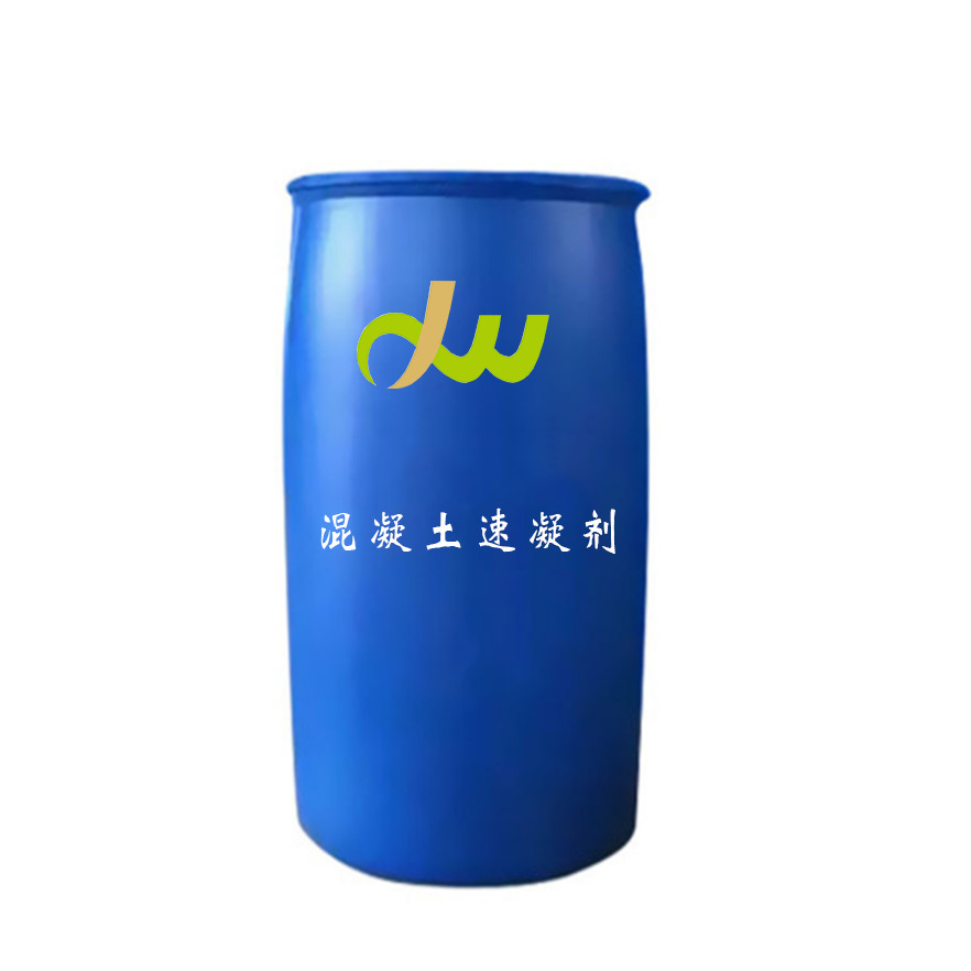 Liquid non-alkaline low-alkali velocity condensers, concrete additives, spray concrete.
