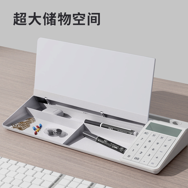 A small whiteboard of the multi-purpose steel glass board board for office desktop board to erase the memo board