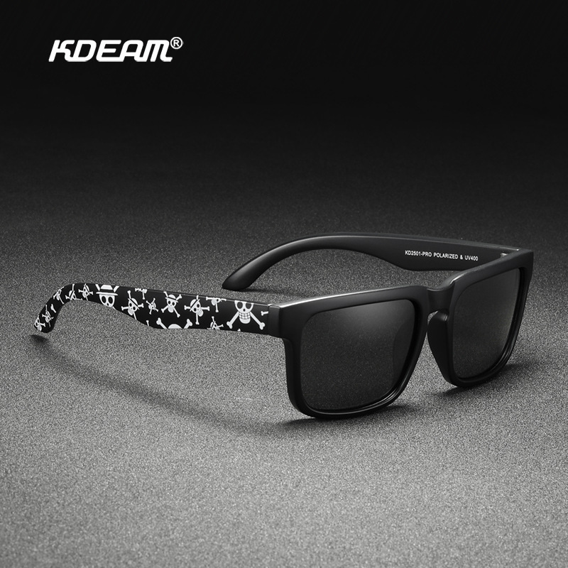 Twilight cool outdoor sunglasses classic square optic sunglasses vinyl-resistant KD2501-PRO