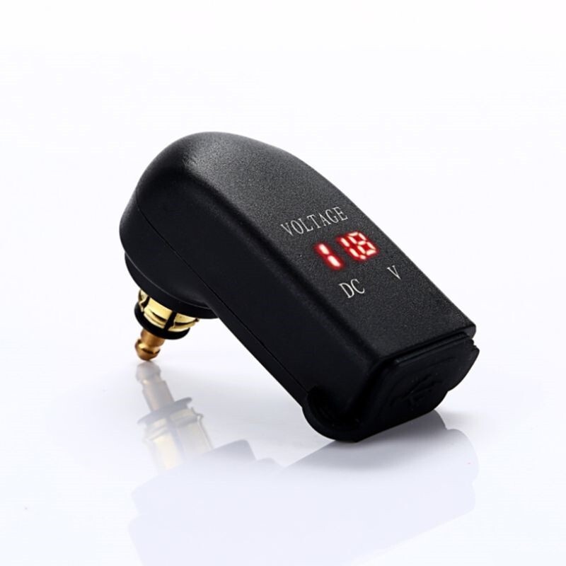 Motorcycle conversion of double USB interface 4.8A with voltage current mobile charger.