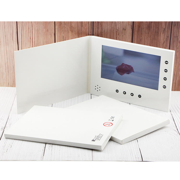 Một trình chơi phim cho sách mỏng màn hình LCD dài 7 inch trong các Card Card Memorial