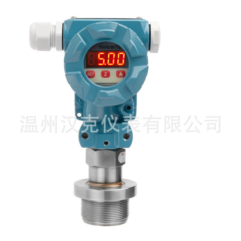 Small-scale diaphragm monolithic digital industrial hygiene diaphragm pressure transformer processor