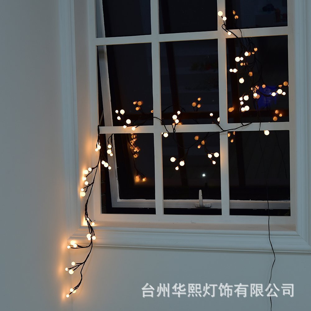 The factory sells a new tree and twig lamp with a low pressure of 24V black-line ball-hot interior decorator lamps.