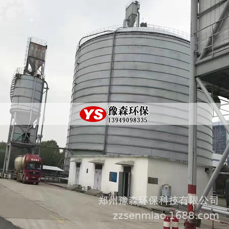 On-site production of powder ash silos, standing zinc-plating steel silos, specialized powder silos, custom sizes.