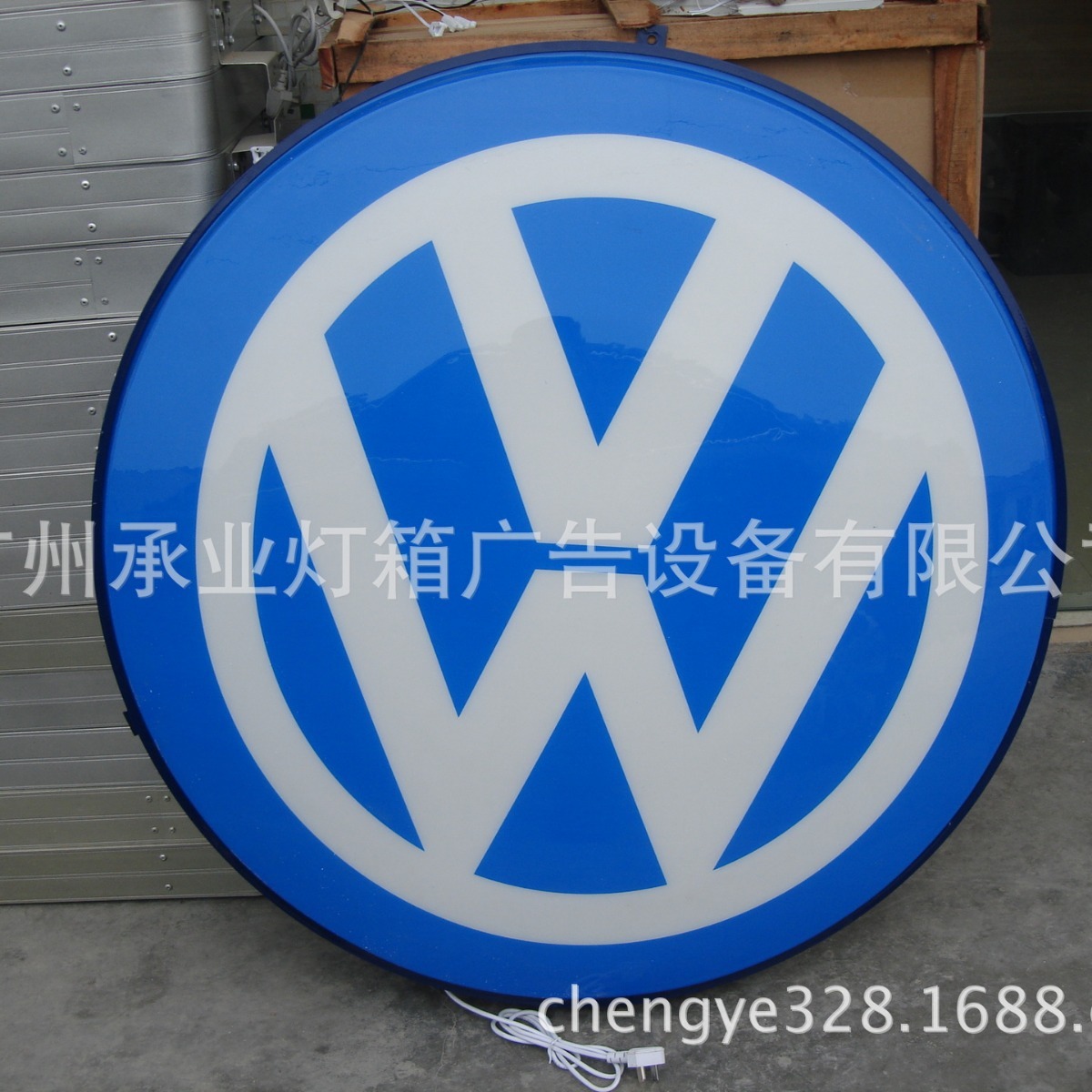 Wholesale of the light box, round light box to suck up Akeley, outdoor waterproofing light box, advert company.