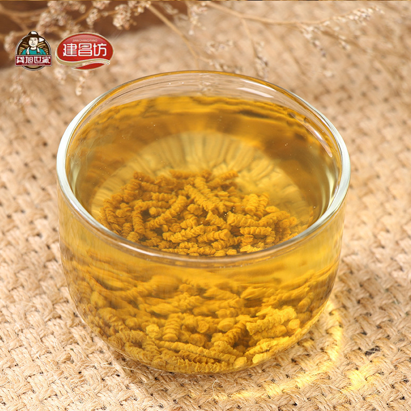 Đó là về xây dựng Changjong, trà thơm, phân phối hàng hóa, trà ở núi lạnh, trà trong lúa mì, 500g túi.