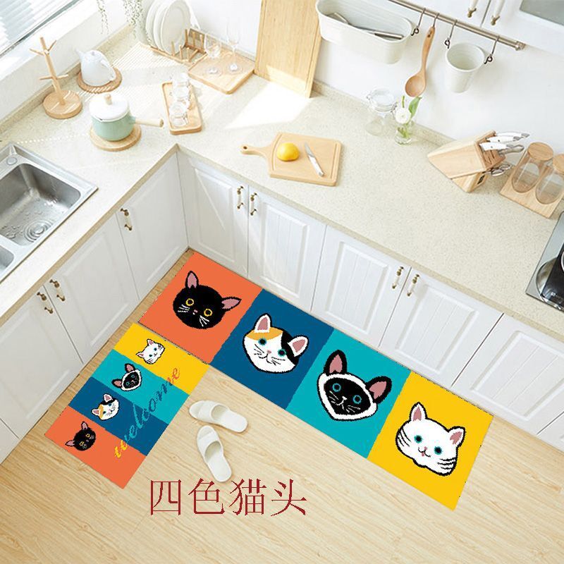 Sự phân phối của nhà máy sản xuất những tấm thảm giống như tranh hoạt hình trong nhà bếp hút nước.