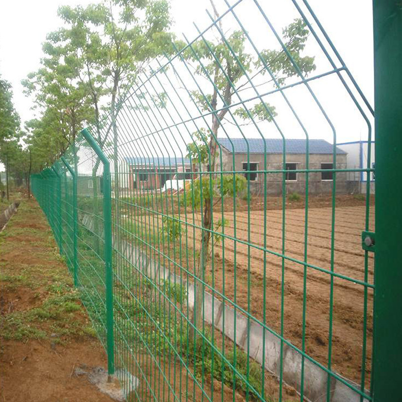 A network of fenced fences on the barbed wire highways of the bilateral silk fence factory