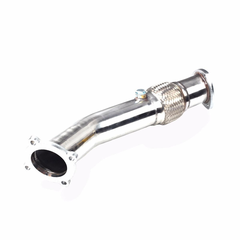 Car fittings stainless steel retrofit for front end of exhaust pipe