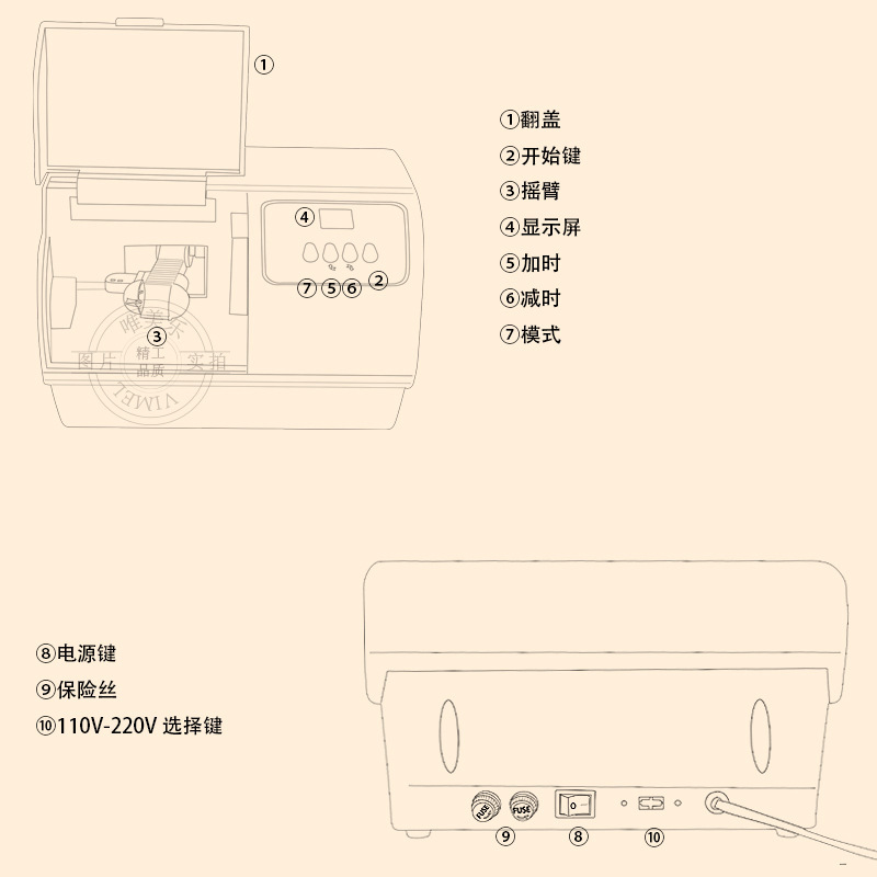 A fully oral mixer of dental silver mercuric mercuric steroid machines