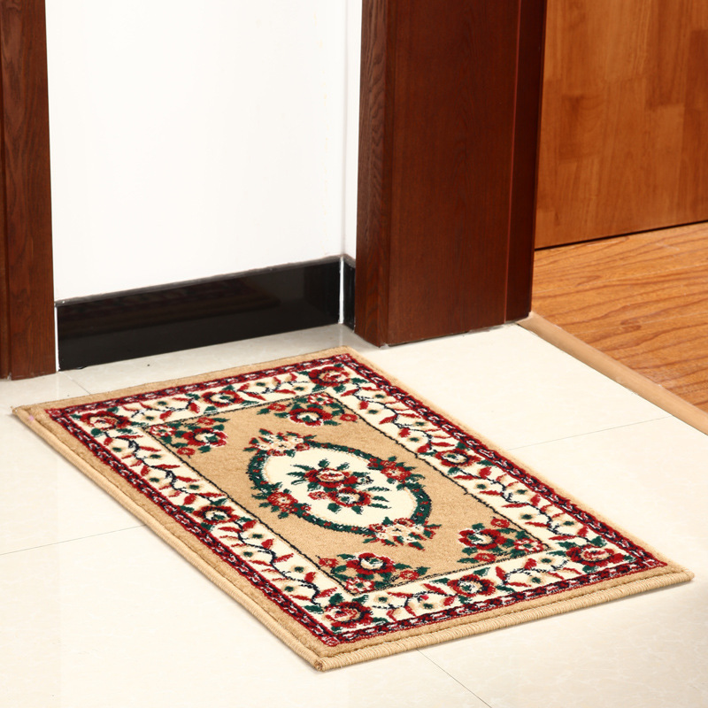 The Walt's carpet door-door kitchen is in the front of the house, and it's on the floor.