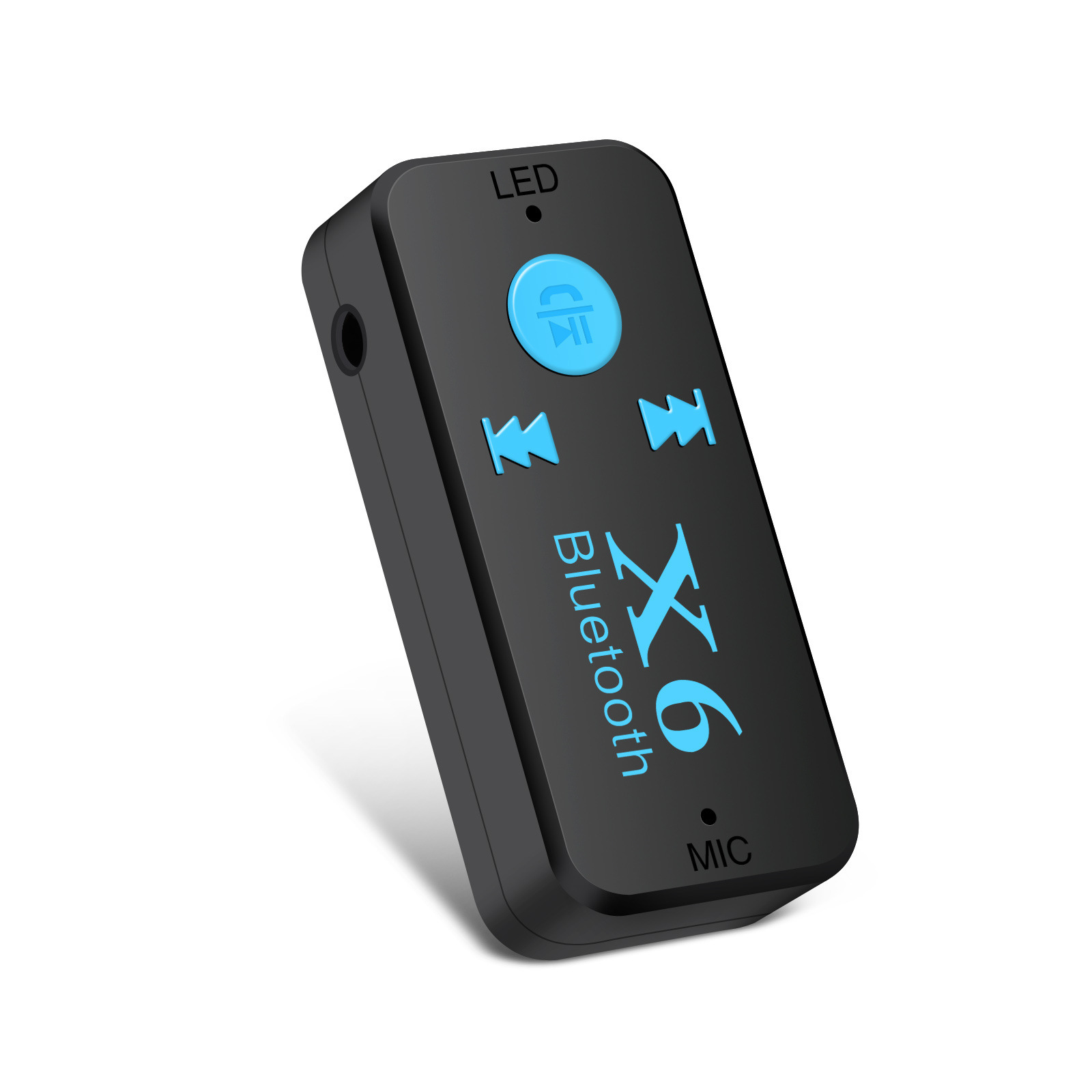 The new X6 Bluetooth receiver supports TF reading cards, car-mounted Bluetooth Wireless Bluetooth adapter.