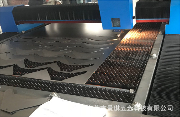 Metal laser cutting processing