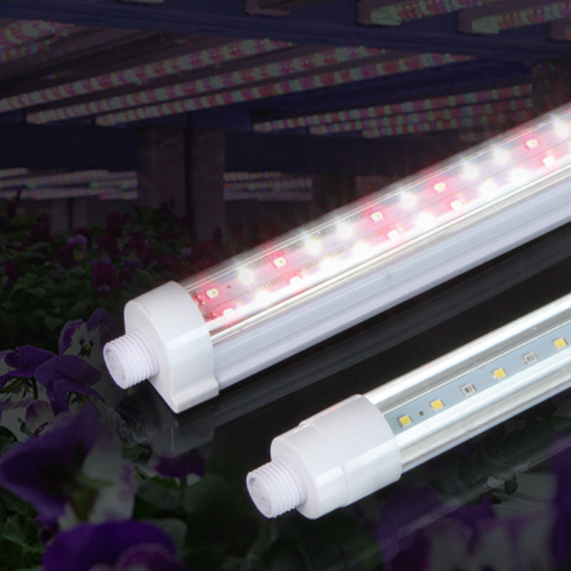 LED Plant Lamp T8 Waterproof Plant Growth Lamp, full spectrum red blue, waterproof IP65 re-light