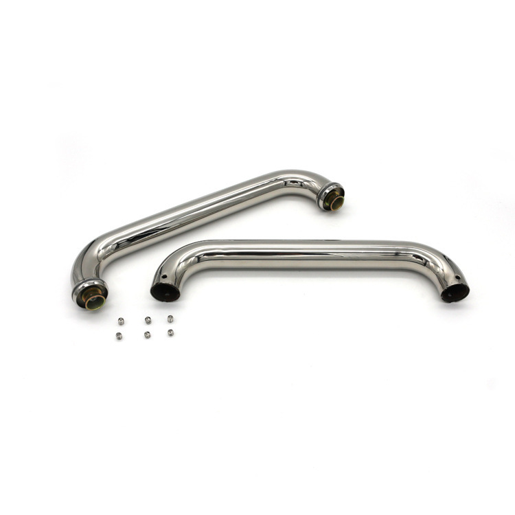 Model O pulls half-round stainless steel pulls, glass door pulls 304 stainless steel pulls.