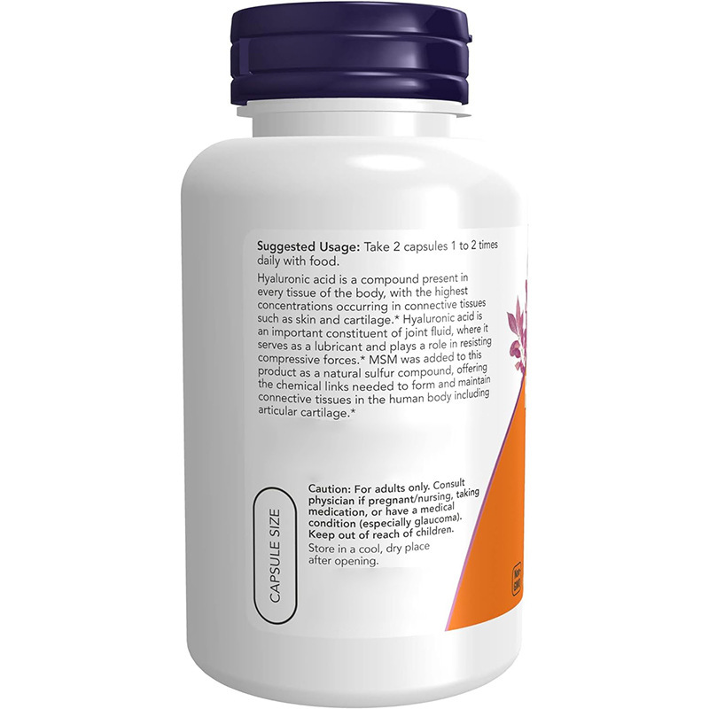 Cross-border direct supply to Hyaluronic Acid with MSM joint health capsules