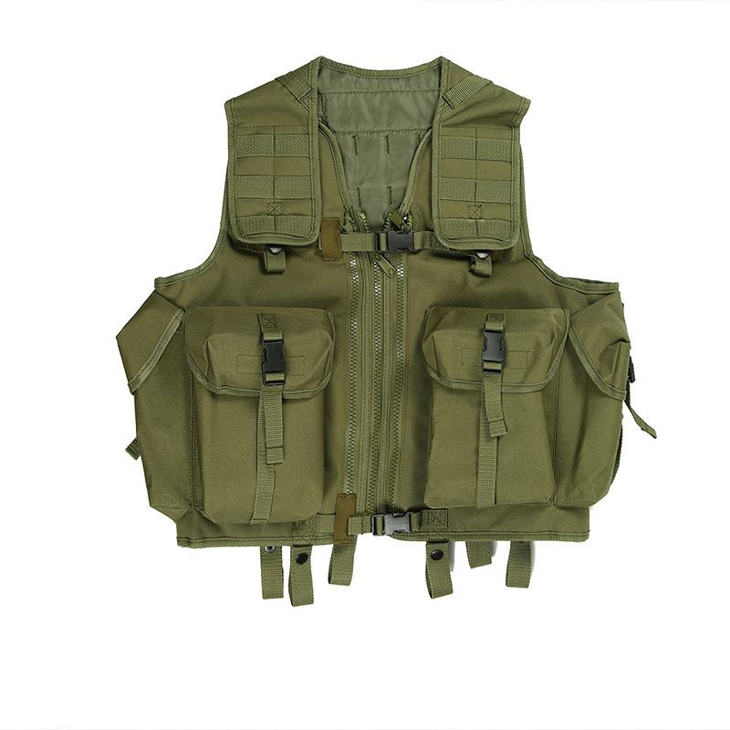 Realcs suit tactical vest vest, field defense, multi-purpose combat equipment training on duty.