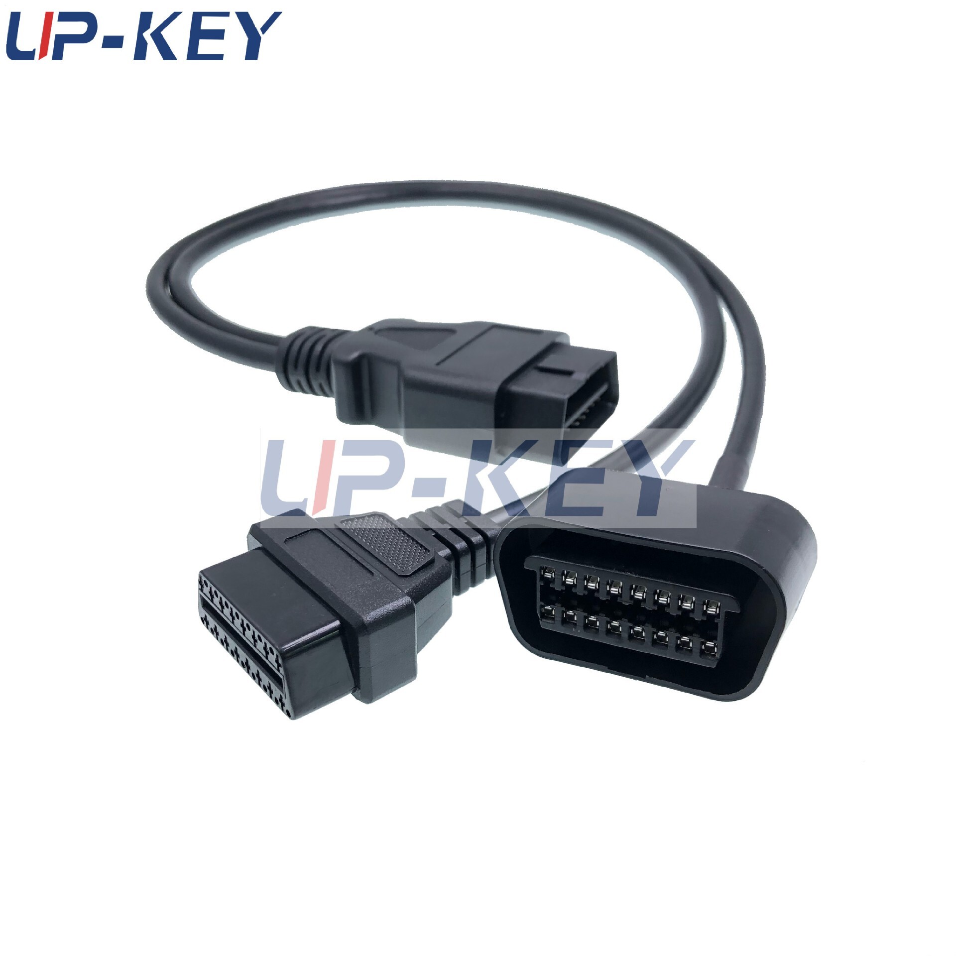 ส่วนขยาย OBD ของรถ obd2 ตรวจสอบตําแหน่งจีพีเอสแบบ 3 บรรทัด