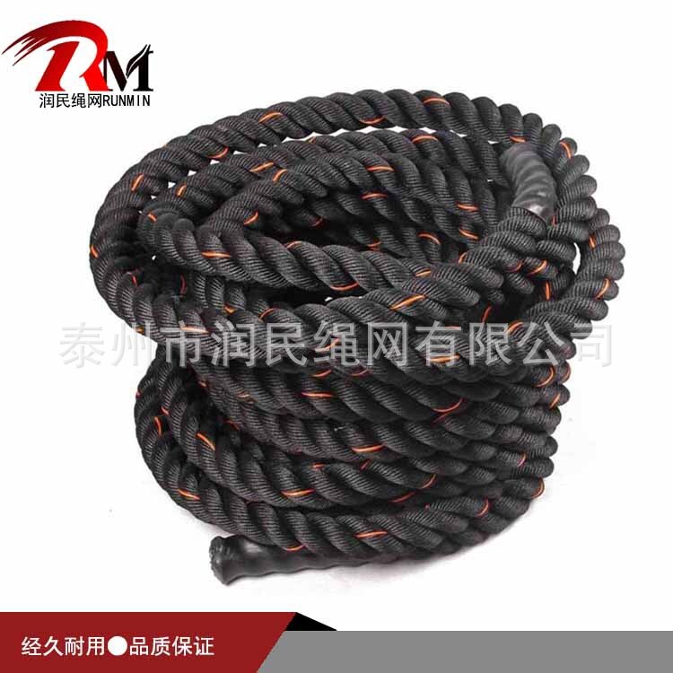 Battlelines, UFC physical training ropes, gym-specific training ropes, scrubbing muscles, swinging ropes.