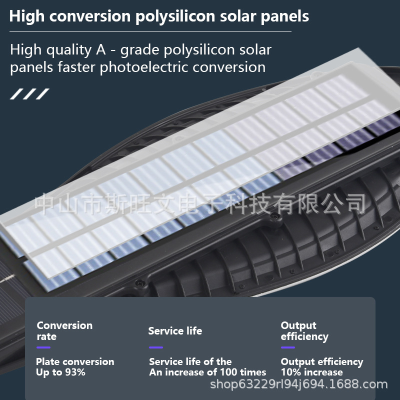 Ánh sáng mặt trời mới năm 2021, LED với cực, ánh sáng ngoài trời, ánh sáng COB.