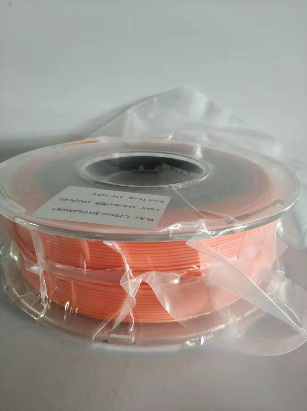 3D print lines PLA-F, print wires, plastic lines, resilience 1.75mm1KG oranges