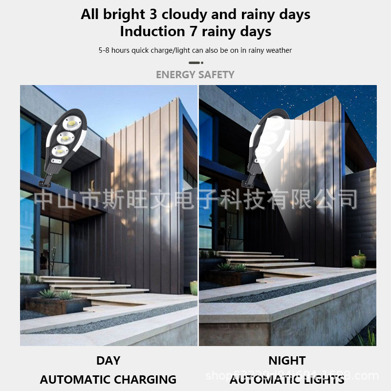 Ánh sáng mặt trời mới năm 2021, LED với cực, ánh sáng ngoài trời, ánh sáng COB.