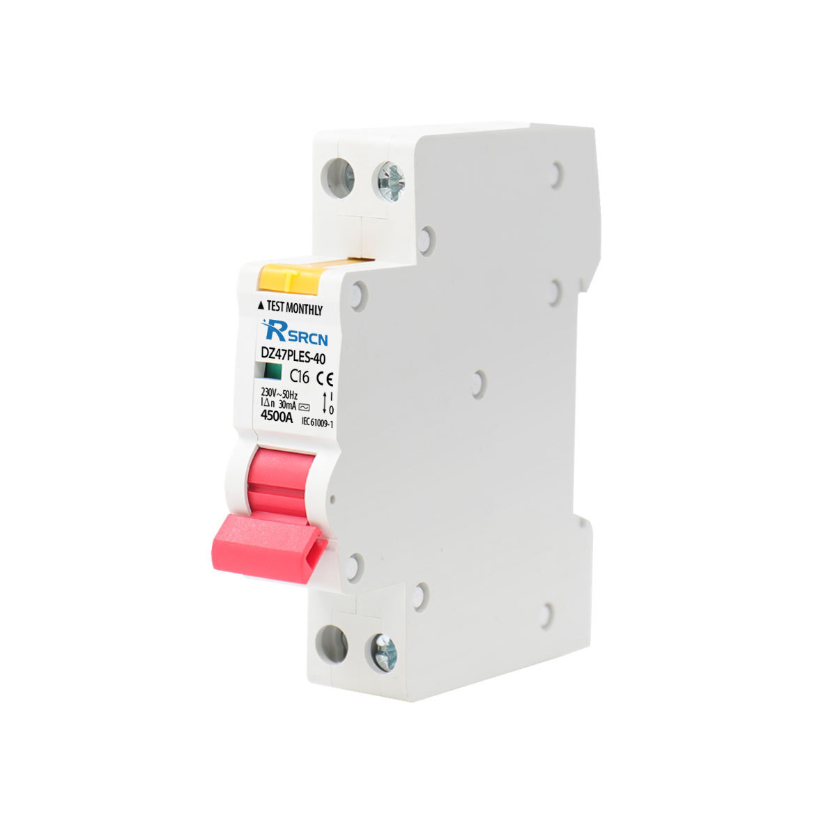 RCBO thương mại nước ngoài cho các công tắc mạch rỗng, 1P công tắc khí, bảo vệ rò rỉ