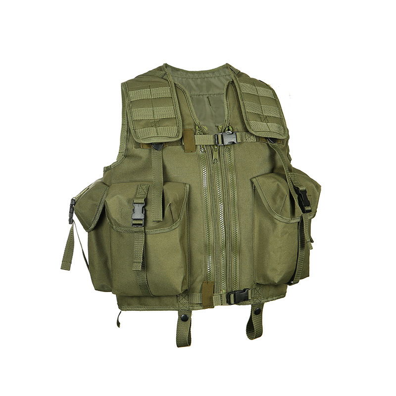 Realcs suit tactical vest vest, field defense, multi-purpose combat equipment training on duty.