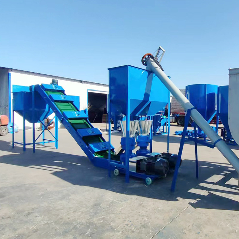 2 tons at dry powder feed production line