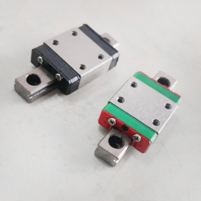 The homemade MGN series micro-precision multiple-slide line tracks can be swapped for silver.