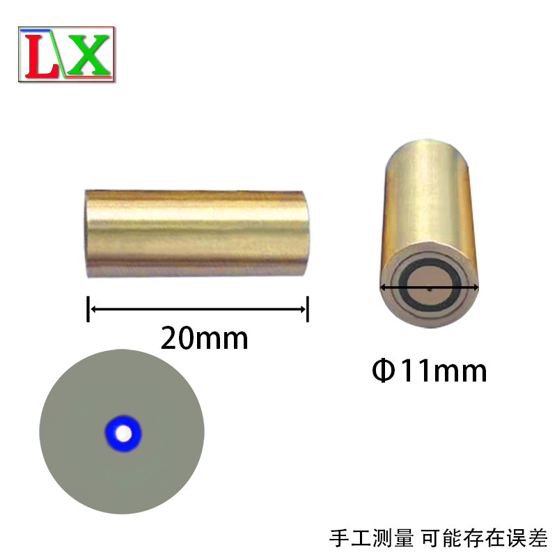 450 nm diameter 11mm blue dot horizontal positioning stage laser model