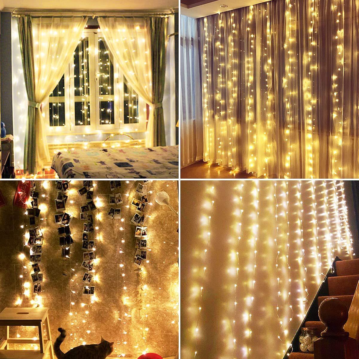 LED drapes line up Christmas Day decorating lights, room decorating 2 *2 m 200 m