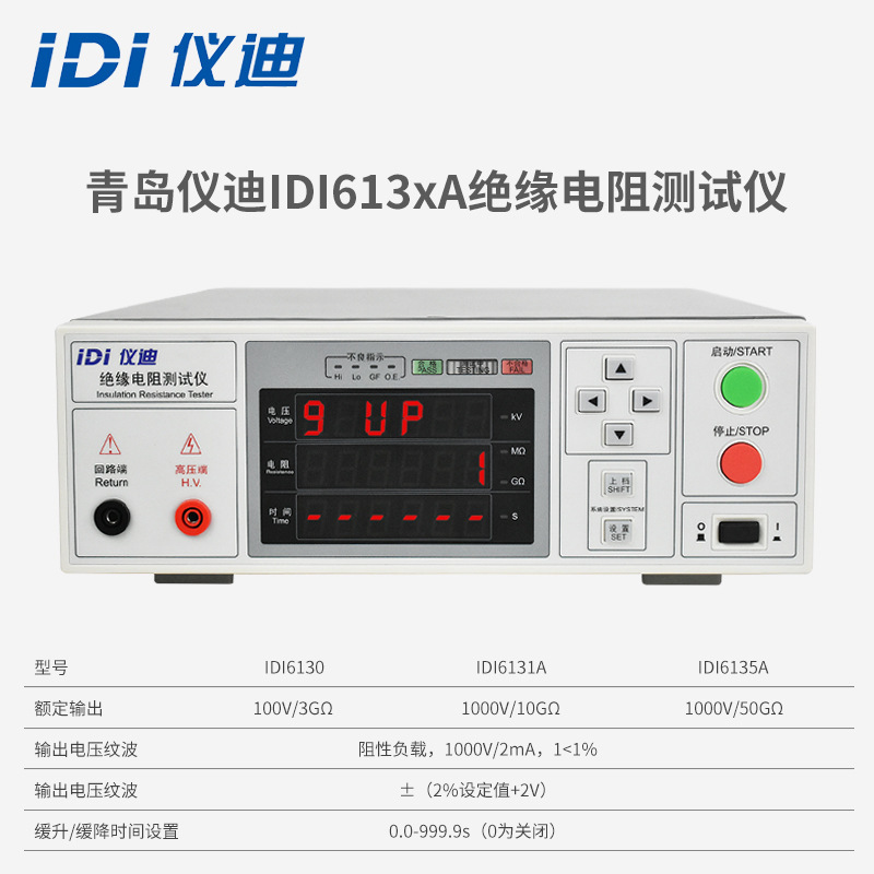 Qingda IDI613xA เครื่อง ทดสอบ ความ ดัน สูง แบบ ดิจิตอล