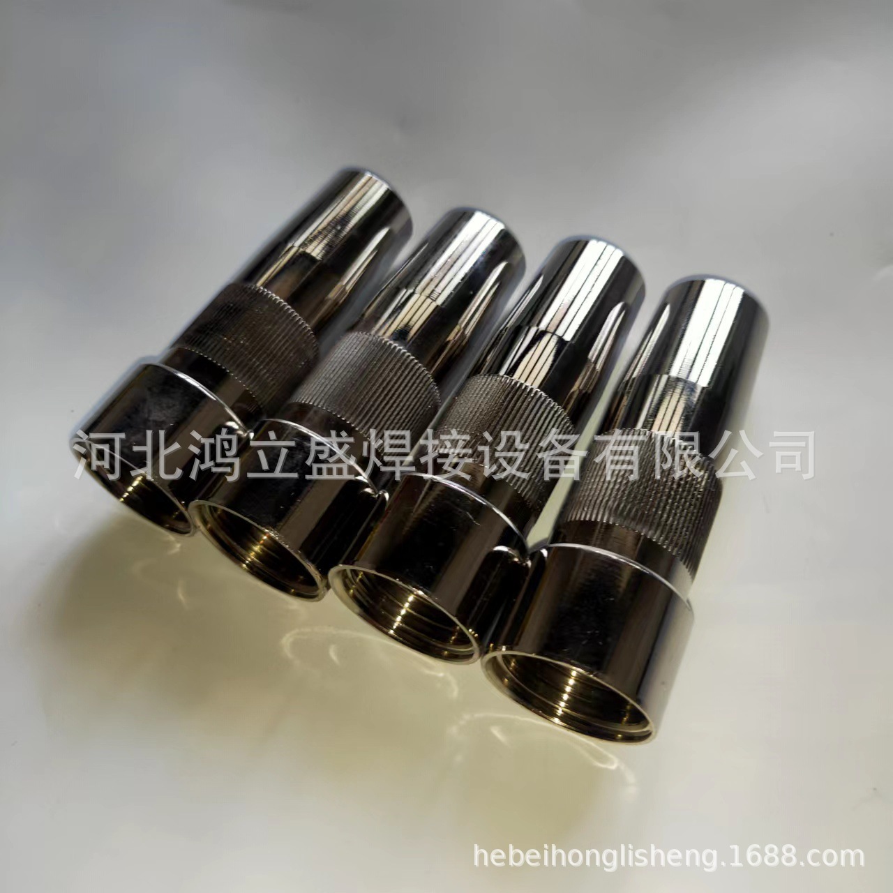 A robot welding nozzle water welding gun conductor automatic welding gun connection robot welding gun conductor